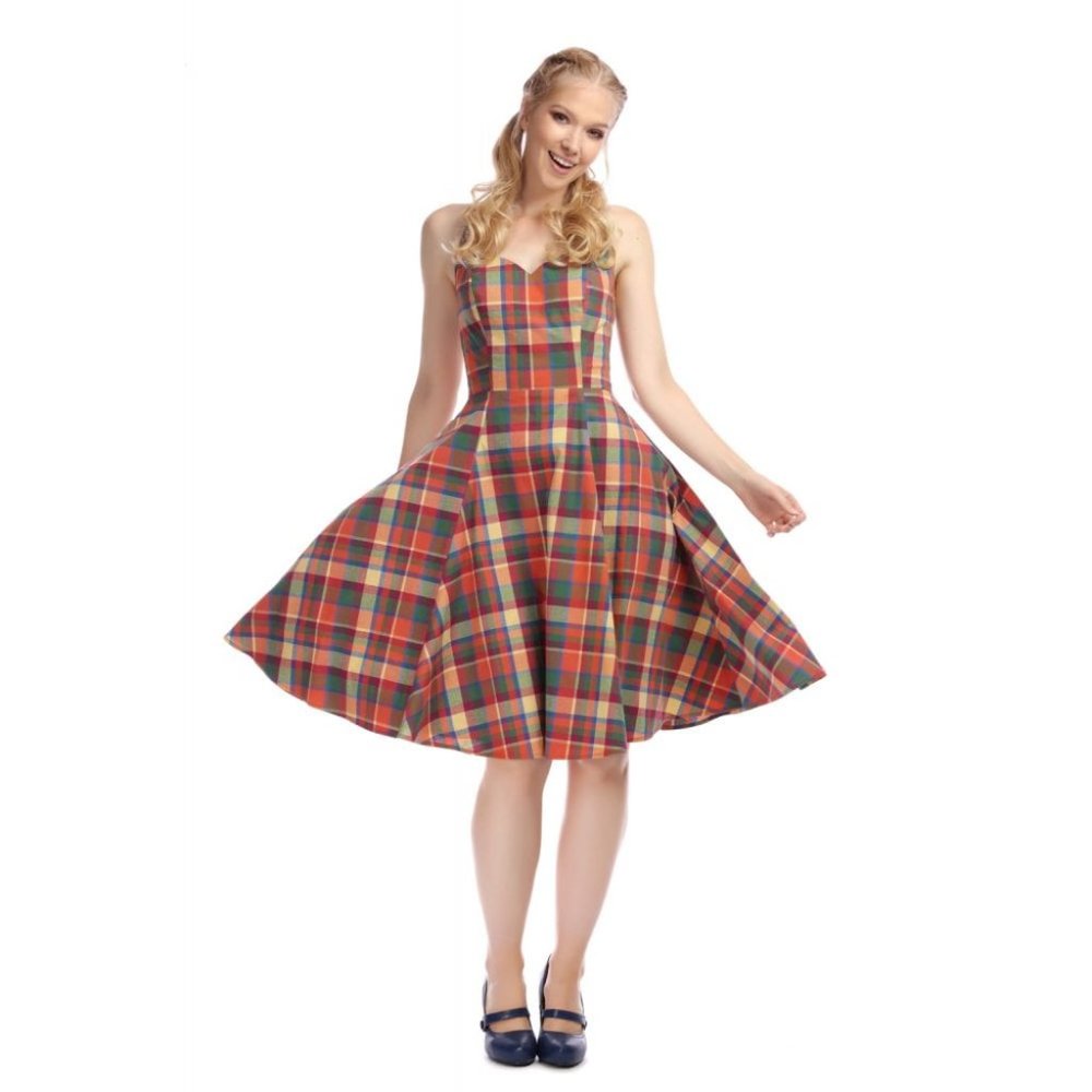 Collectif Swing Halter Dress